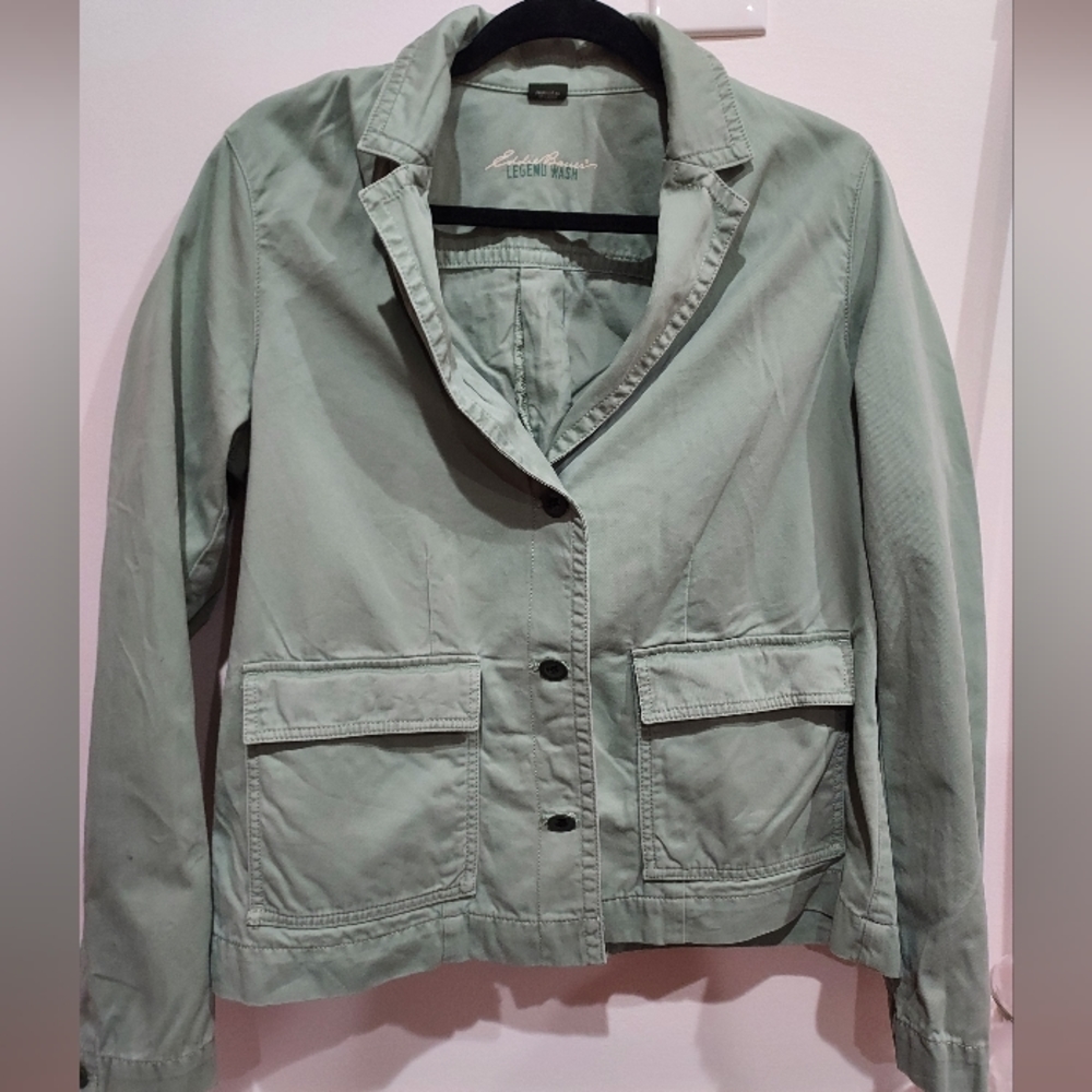 Eddie Bauer Light Green Jacket (TL)